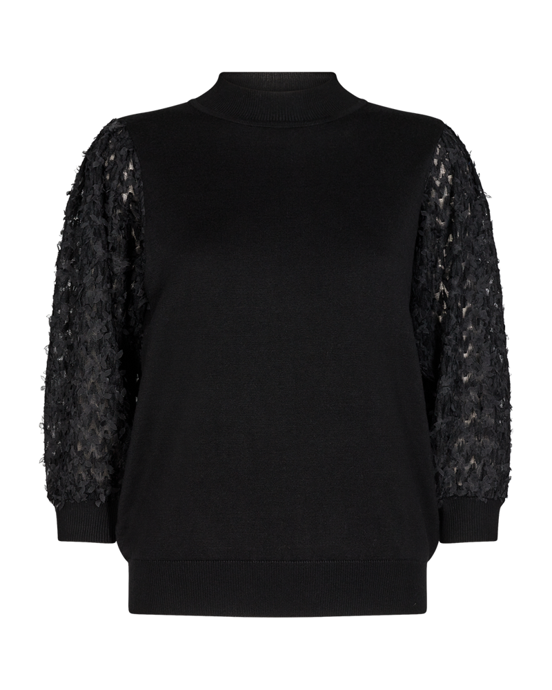 FQDOTKA-BLOUSE - BLACK