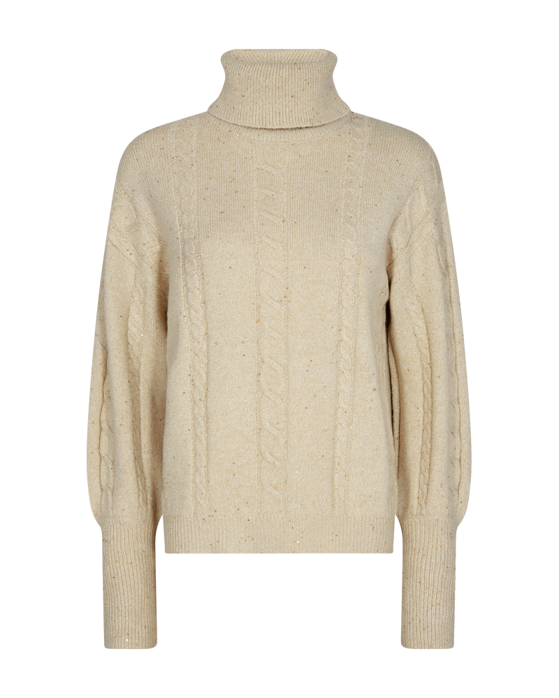 FQBITTEN-PULLOVER - WHITE