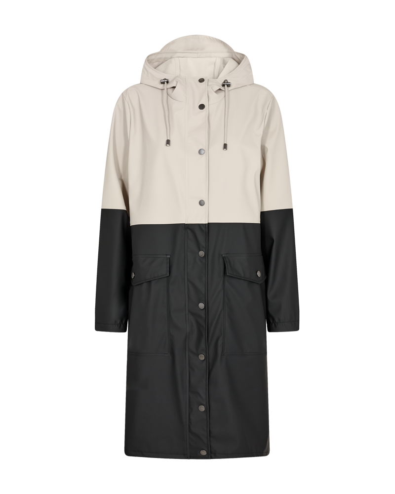 FQNOVA - JACKET WITH A CASUAL FIT - BEIGE