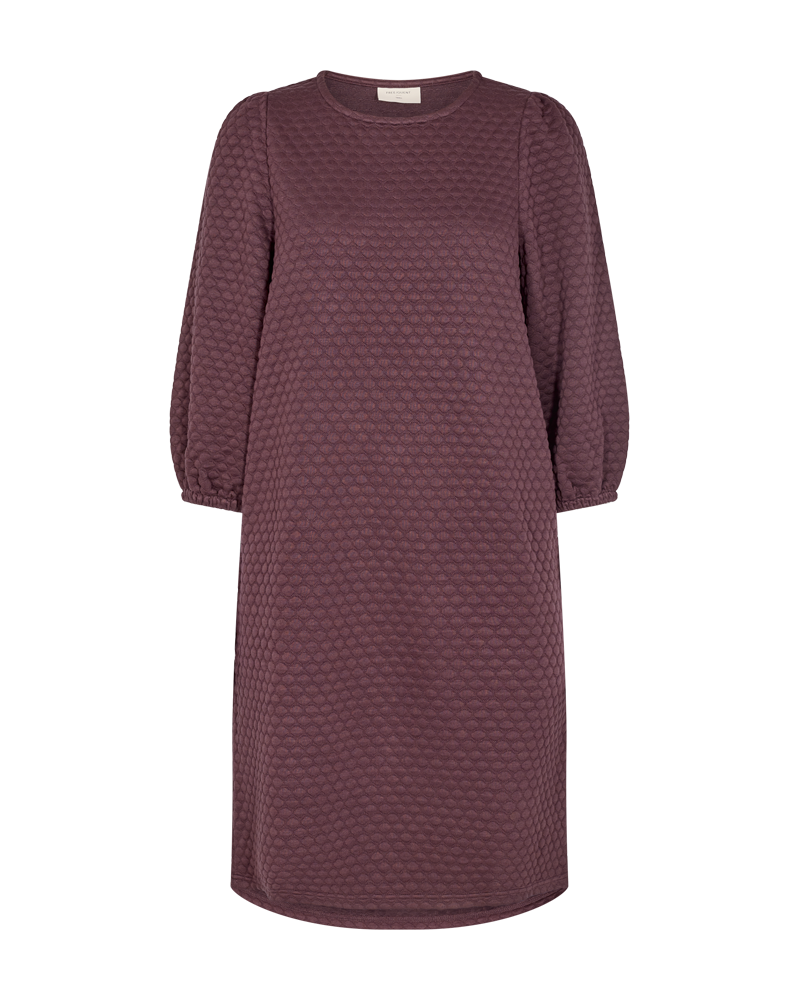 FQBUBBLE-DRESS - BROWN