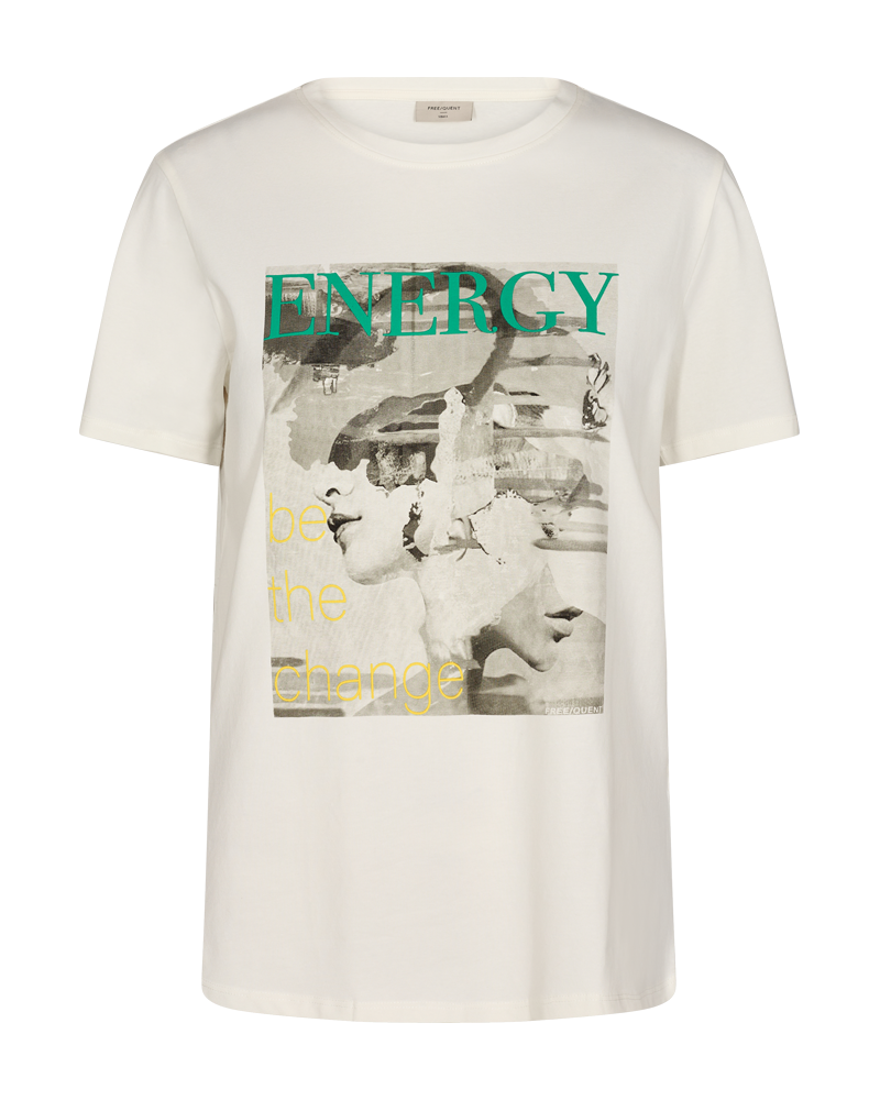 FQFENJAL - T-SHIRT WITH PRINT - GREEN