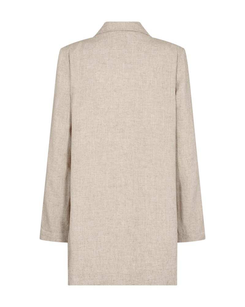 FQLUIGI - BLAZER IN LINEN BLEND - BEIGE