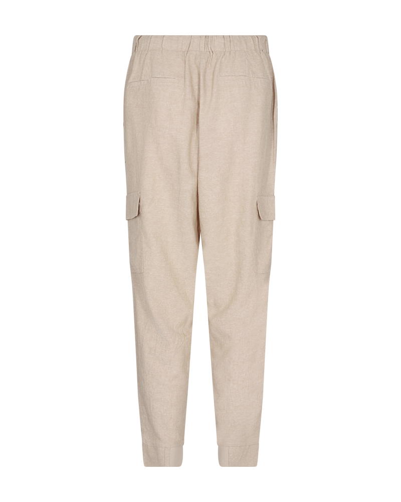 FQLAVA - LINEN PANTS - BEIGE