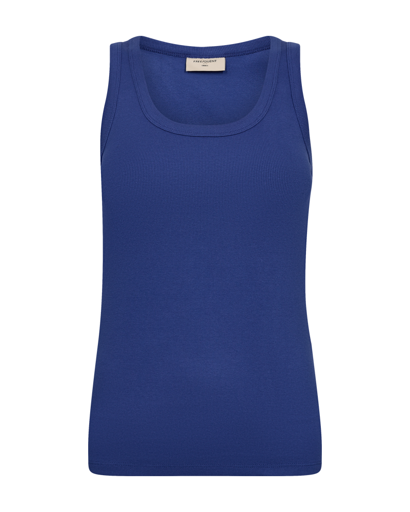 FQHI - TOP IN RIPKNIT - BLUE