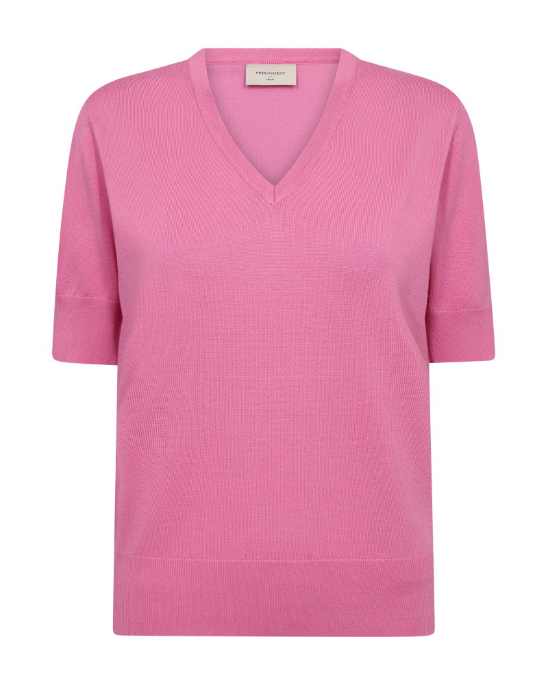 FQKATIE - KNITTED PULLOVER - ROSE