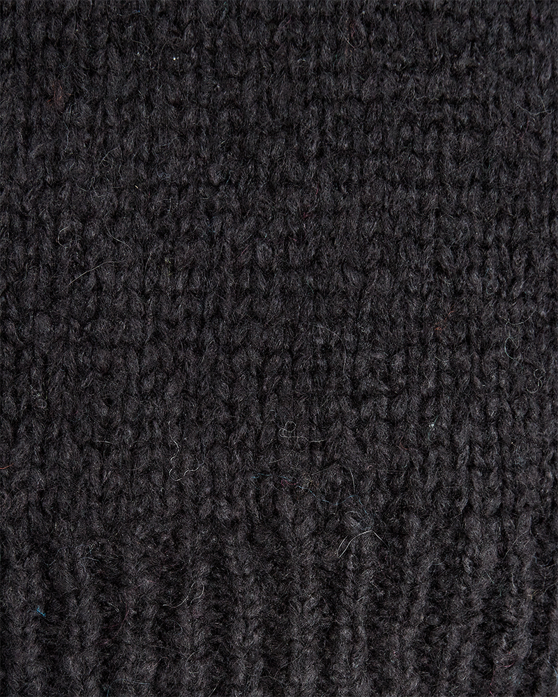 FQSELMA - KNIT PULLOVER - BLACK