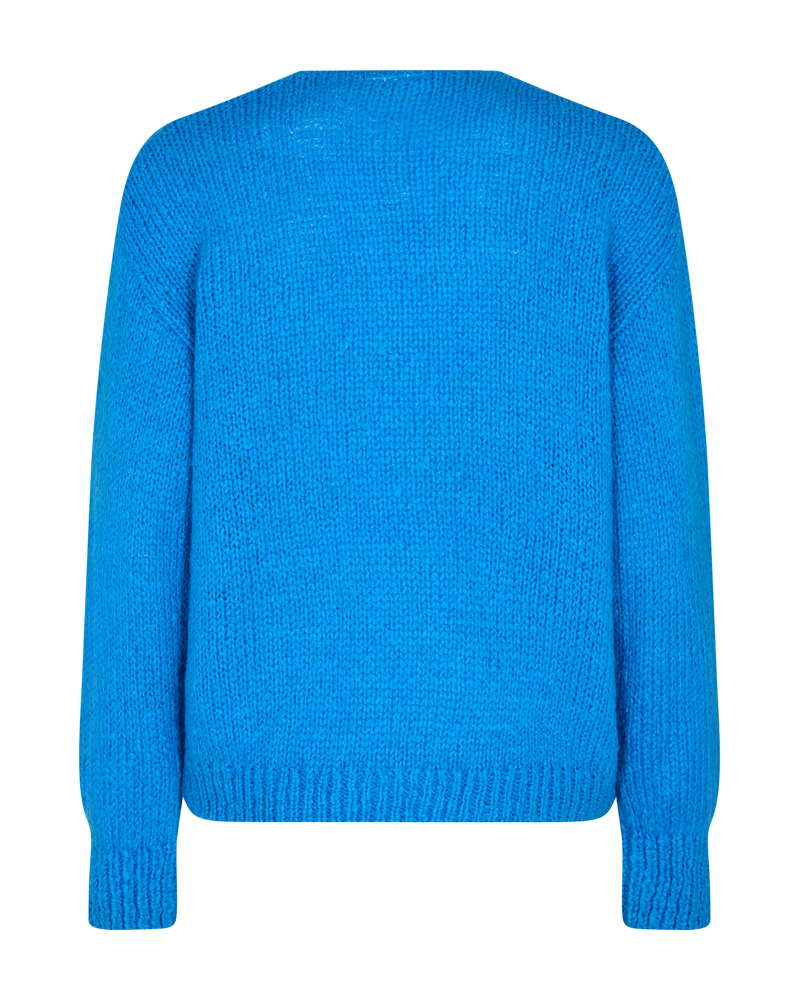 FQSELMA - KNIT PULLOVER - BLUE