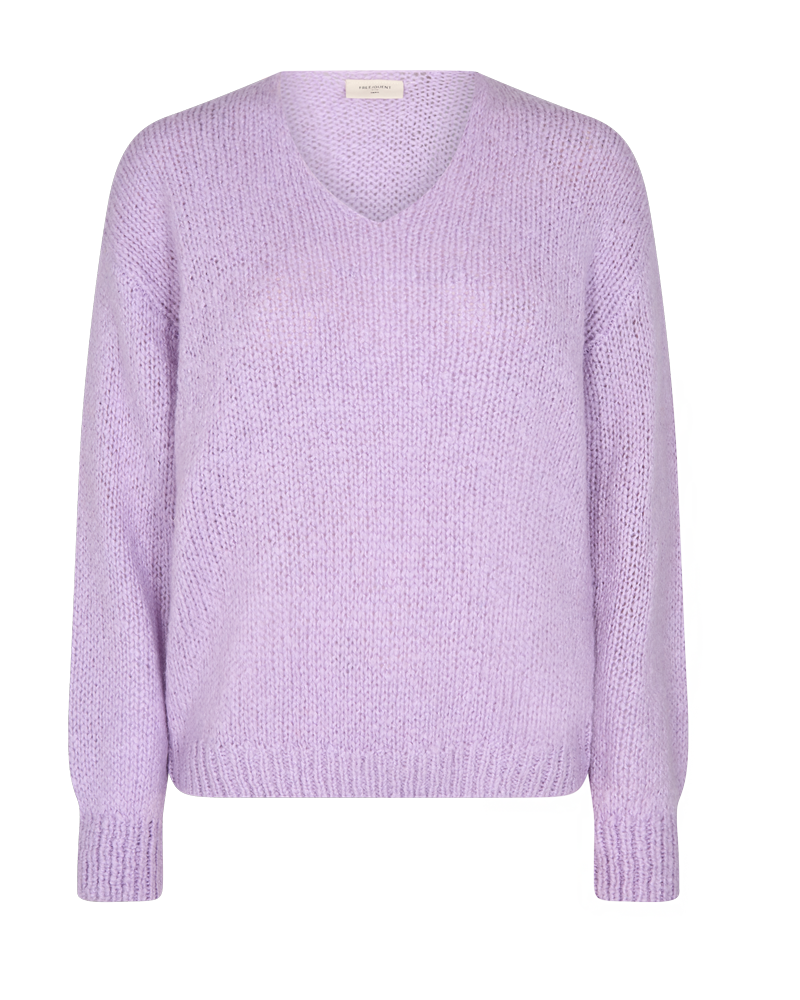 FQSELMA - KNIT PULLOVER - PURPLE