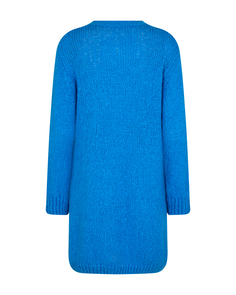 FQSELMA - KNITTED DRESS - BLUE