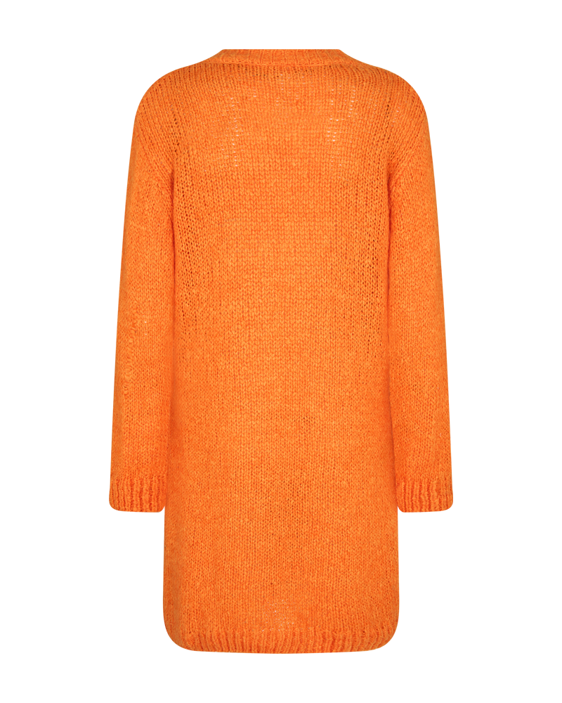 FQSELMA - KNITTED DRESS - YELLOW