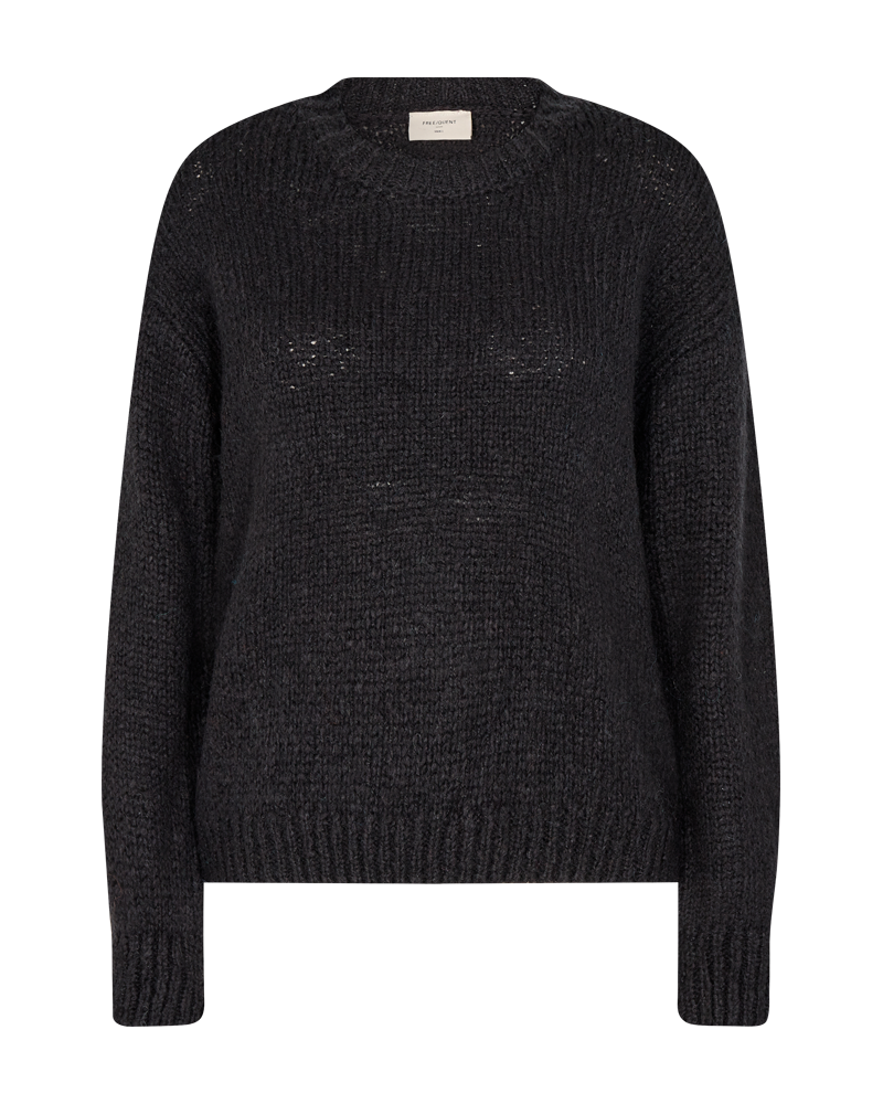 FQSELMA - KNIT PULLOVER - BLACK