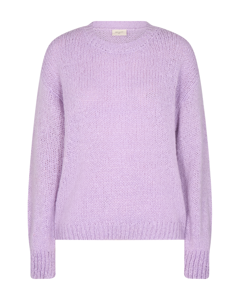 Fqselma - gebreide pullover - paars
