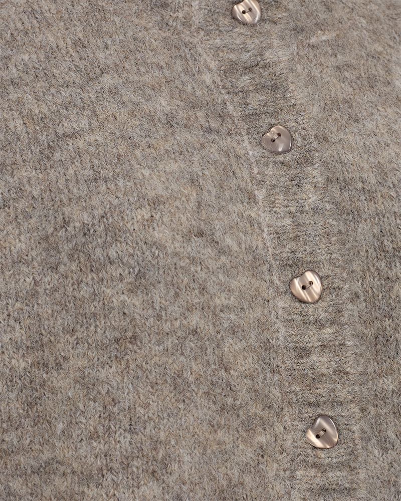 FQLOUISA - CARDIGAN - BROWN