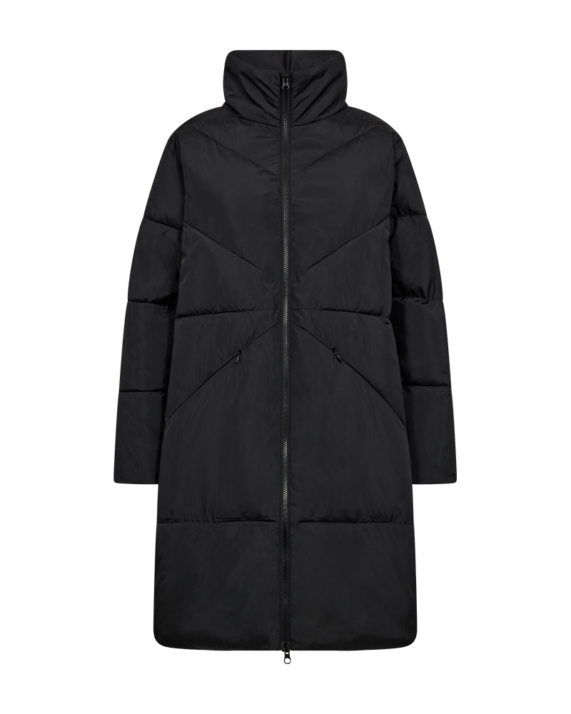 FQOLGA - WADDED JACKET - BLACK