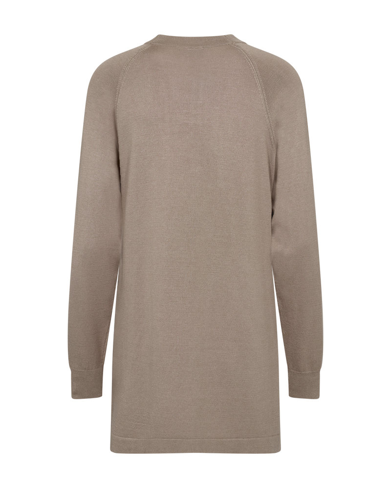 FQPLAIN - CARDIGAN - BEIGE