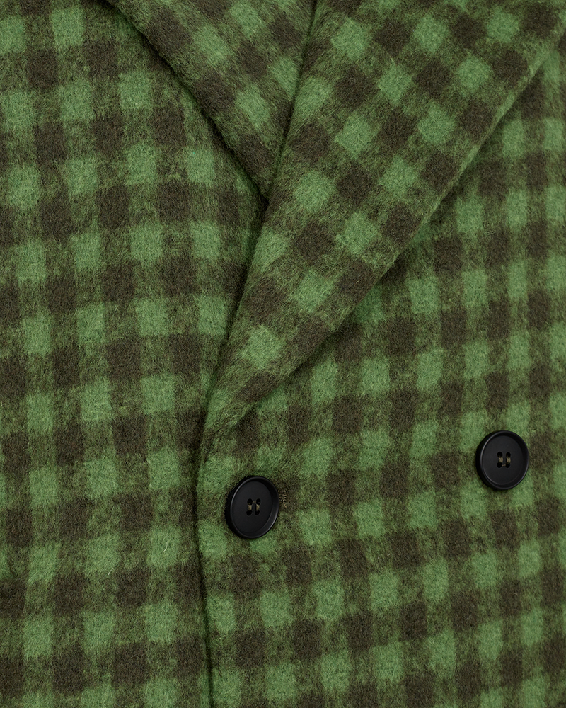 FQCHESS - CHECKED JACKET - GREEN
