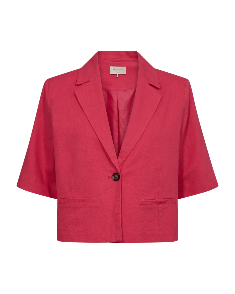 FQLAVA - LINEN BLAZER - RED