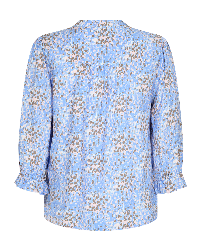 FQCAREY - BLOUSE WITH PATTERN - BLUE