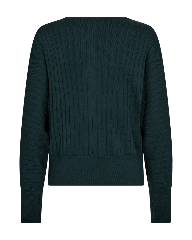 FQFOBY - RIBBED PULLOVER - GREEN