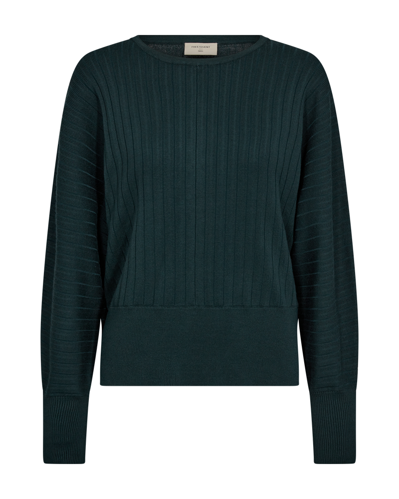 FQFOBY - RIBBED PULLOVER - GREEN