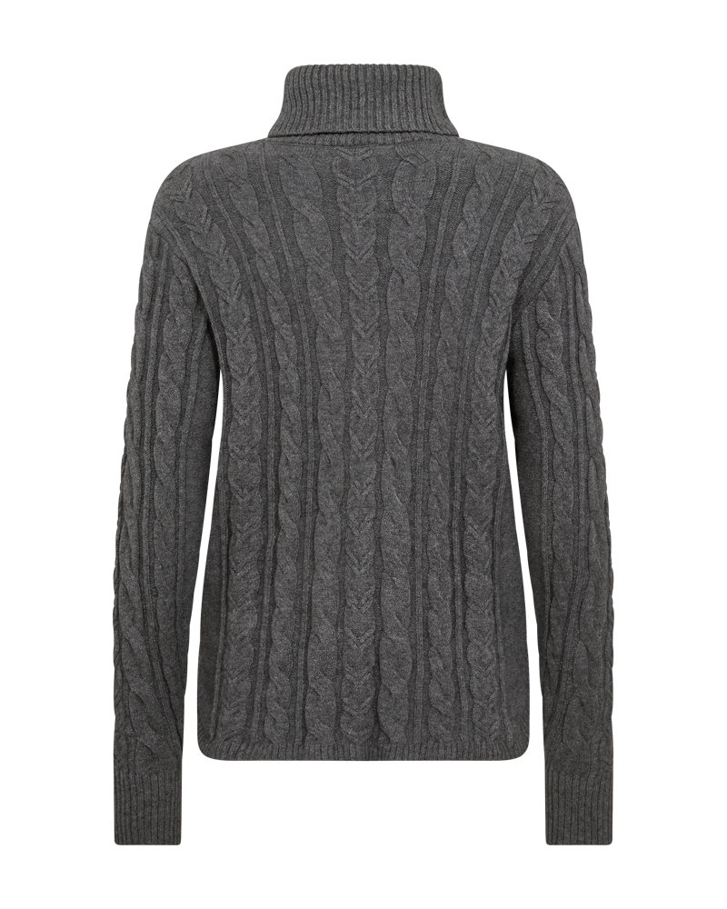 FQCLAURA - TURTLENECK - GREY