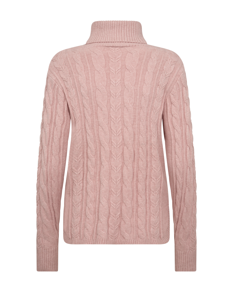 FQCLAURA - TURTLENECK - ROSE
