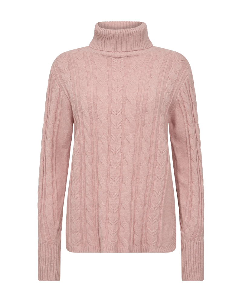 FQCLAURA - TURTLENECK - ROSE