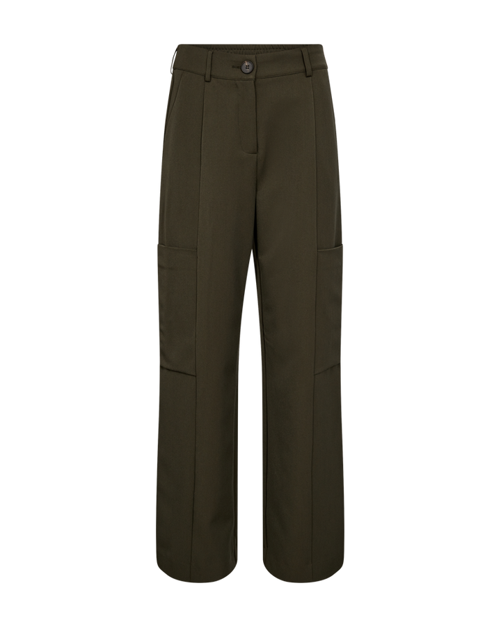 FQLENNA - PANTS - GREEN