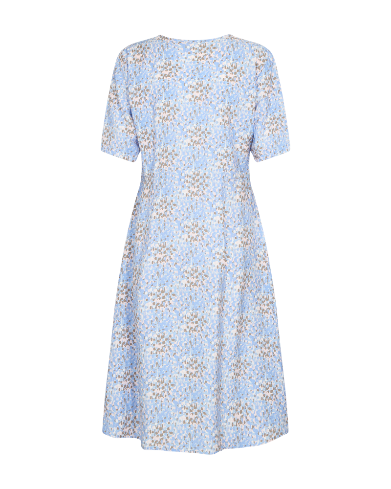 FQCAREY - DRESS WITH PRINT - BLUE
