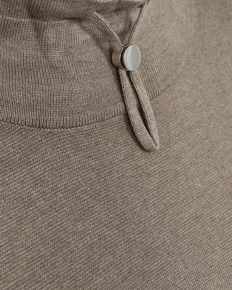 FQANI - PULLOVER - BROWN
