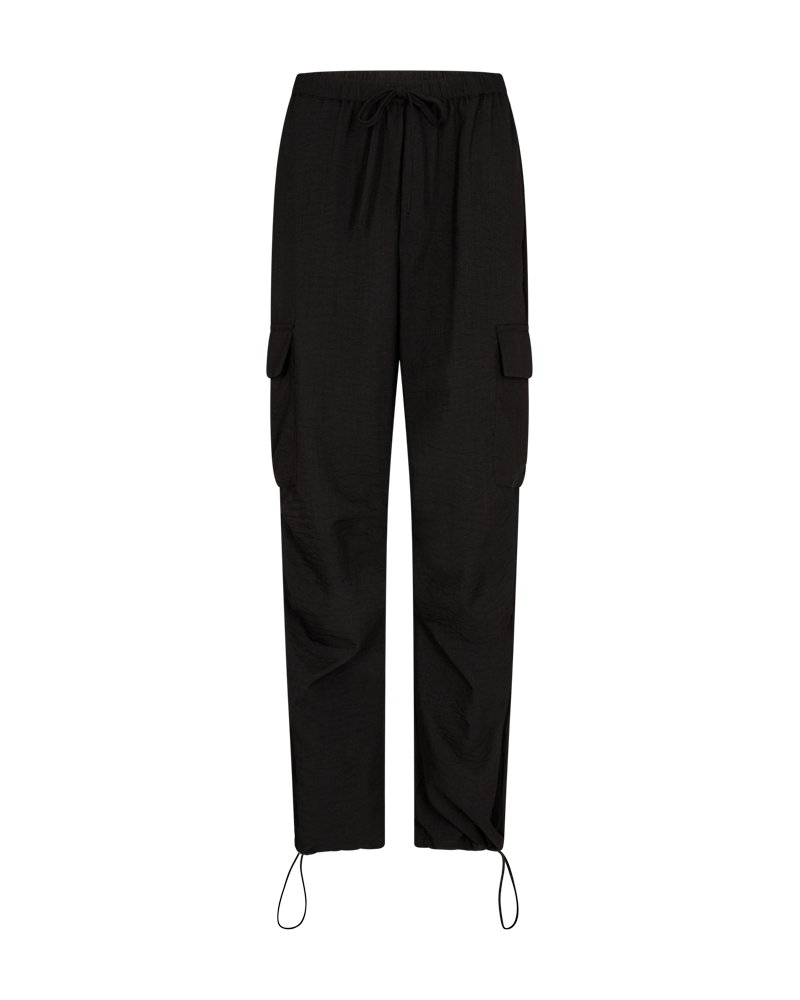 FQEVERYDAY - CARGO PANTS - BLACK