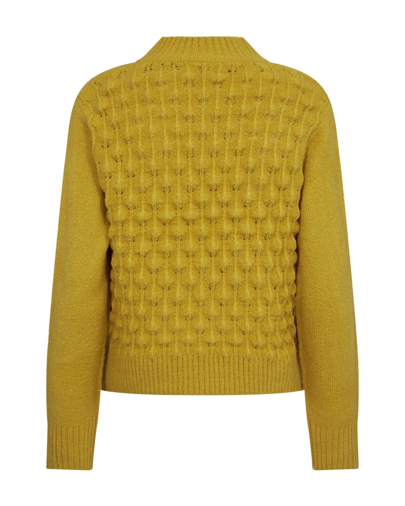 FQTRAY - KNITTED PULLOVER - GREEN
