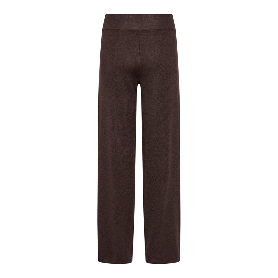 FQANILUX - PANTS WITH GLITTER - BROWN