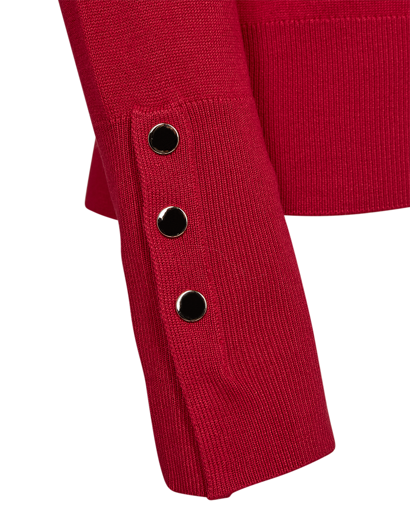 FQKATIE - PULLOVER - RED