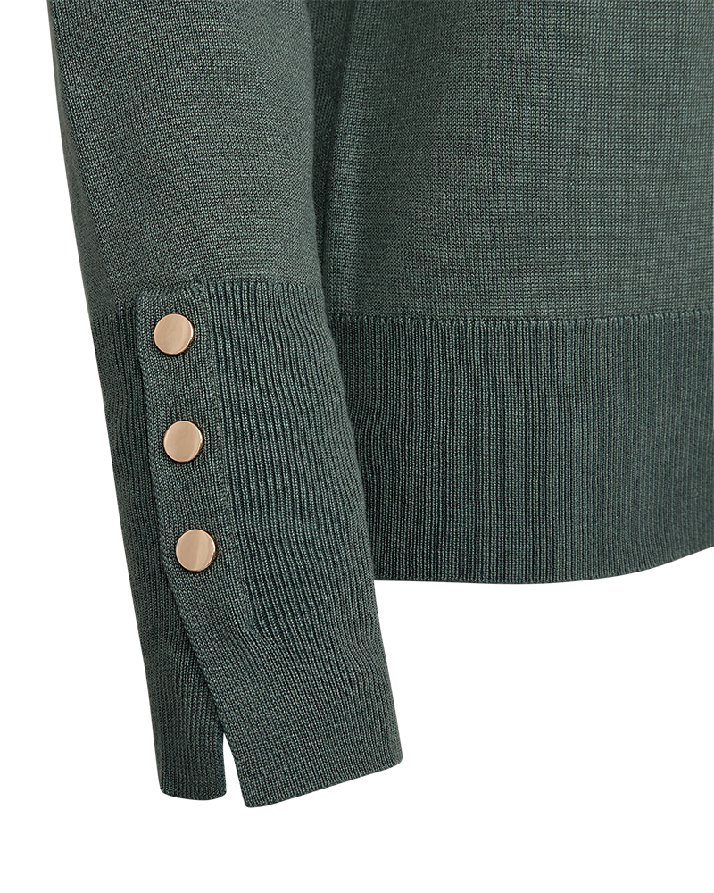 FQKATIE - PULLOVER - GREEN