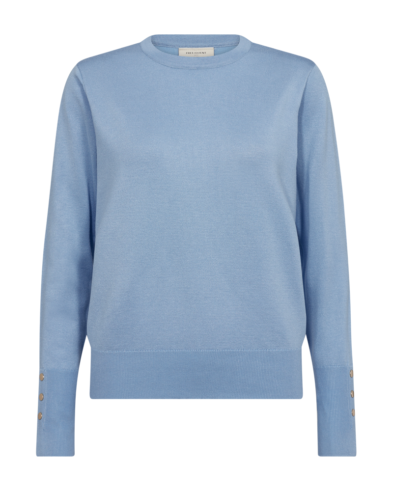 FQKATIE - FINE-KNIT PULLOVER - BLUE