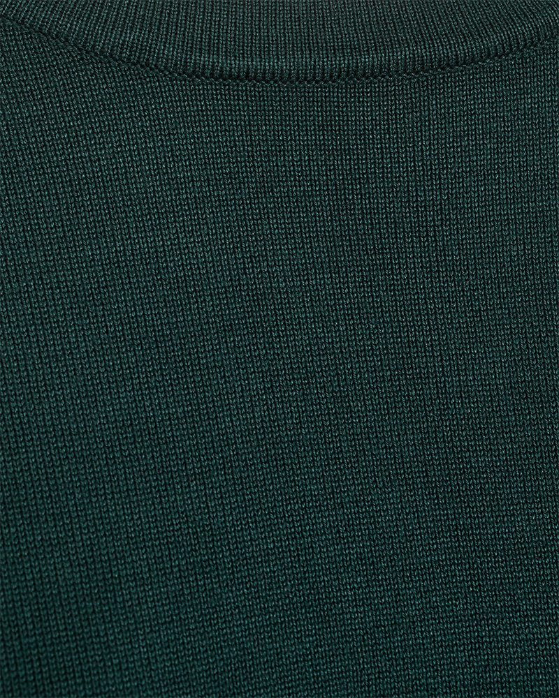 FQKATIE - FINE-KNIT PULLOVER - GREEN