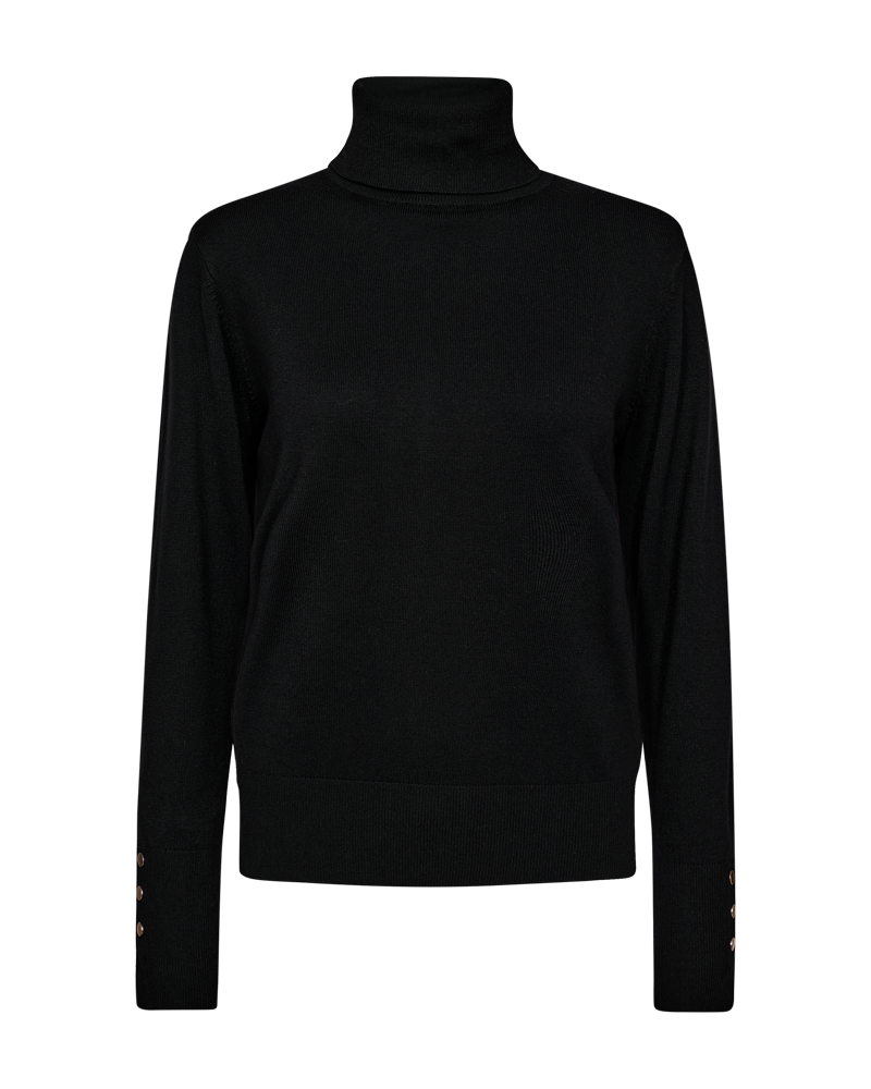 FQKATIE - TURTLENECK - BLACK