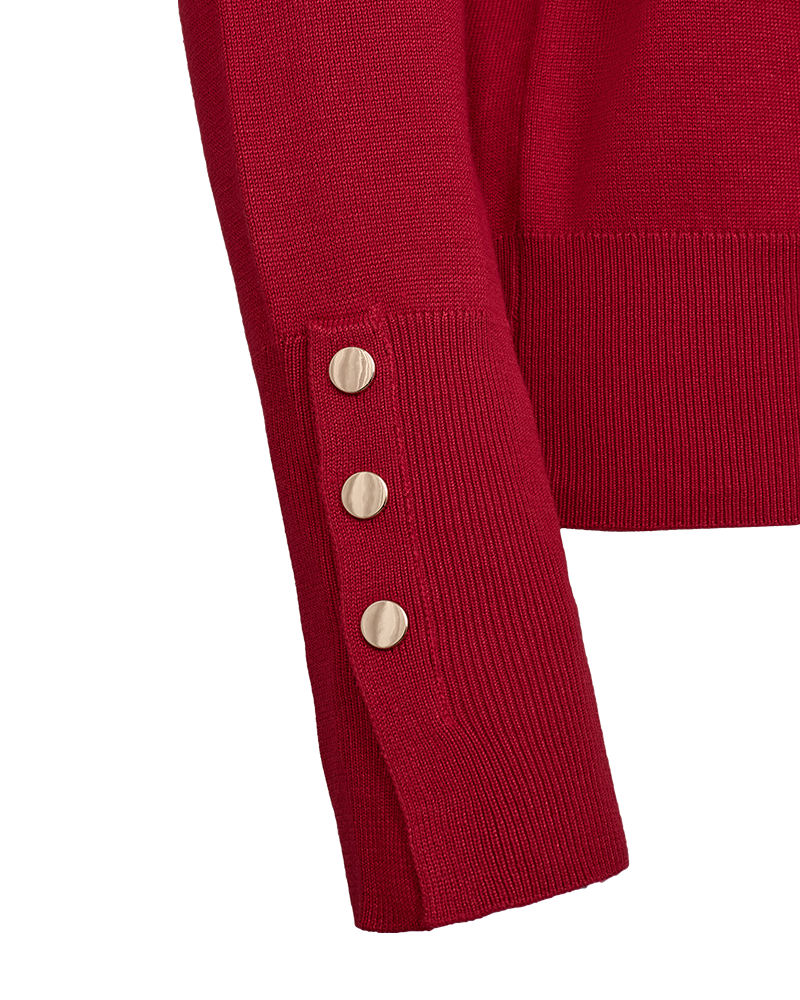 FQKATIE - PULLOVER - RED