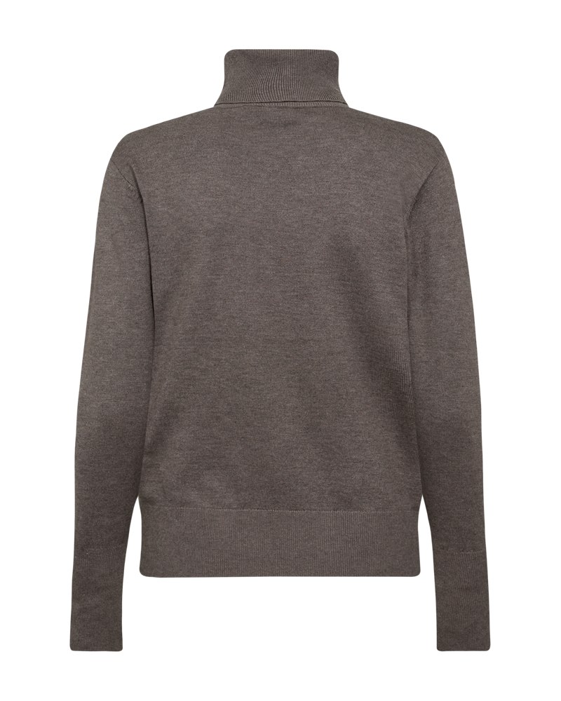FQKATIE - TURTLENECK - BROWN