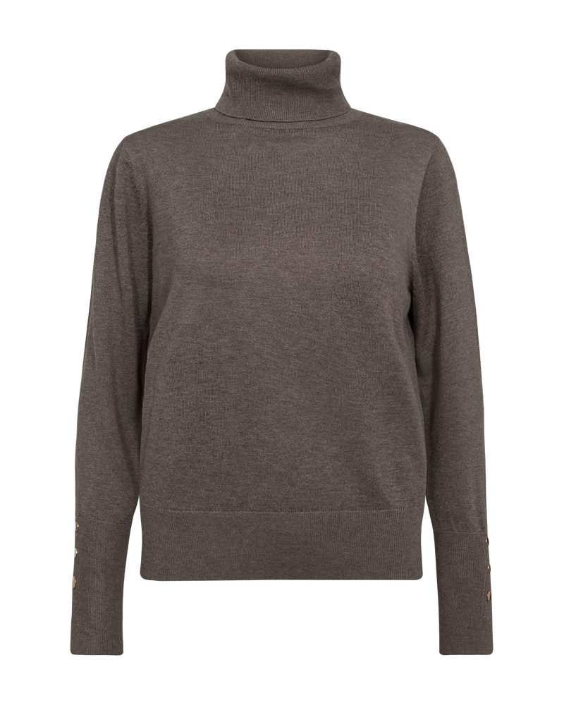 FQKATIE - TURTLENECK - BROWN