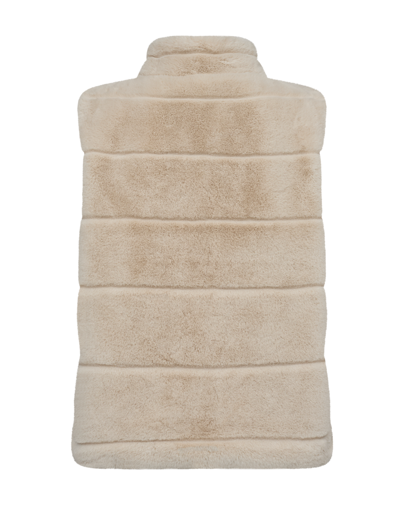 FQFOXY - WAISTCOAT - BEIGE