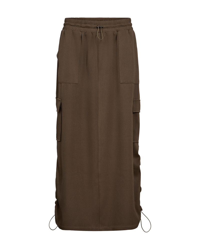FQLILEA - CARGO SKIRT - BROWN