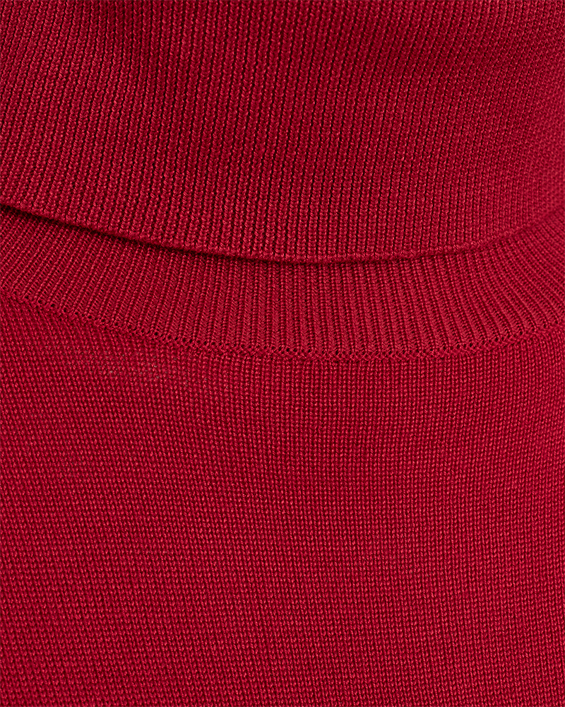 FQKATIE - TURTLENECK - RED