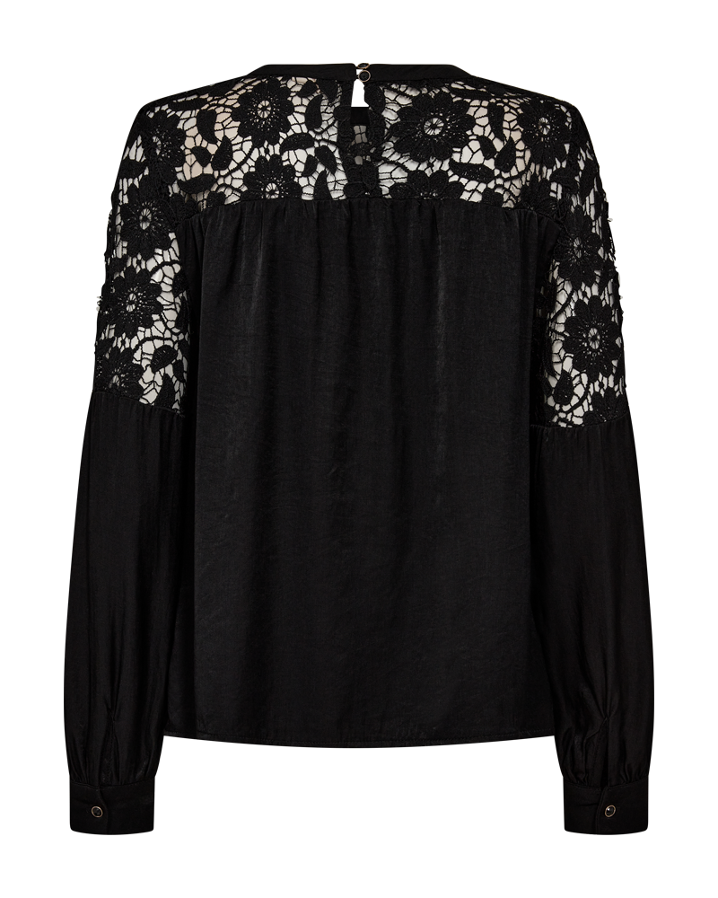 FQZANDRA - BLOUSE - BLACK