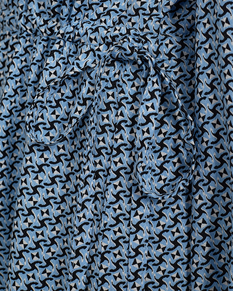 FQADNEY - DRESS - BLACK AND BLUE