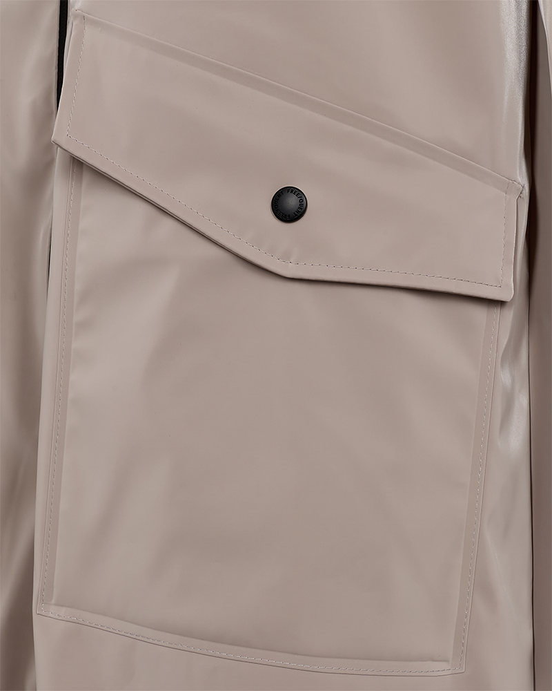 FQNOVEL - WATER-REPELLENT RAIN JACKET - BEIGE
