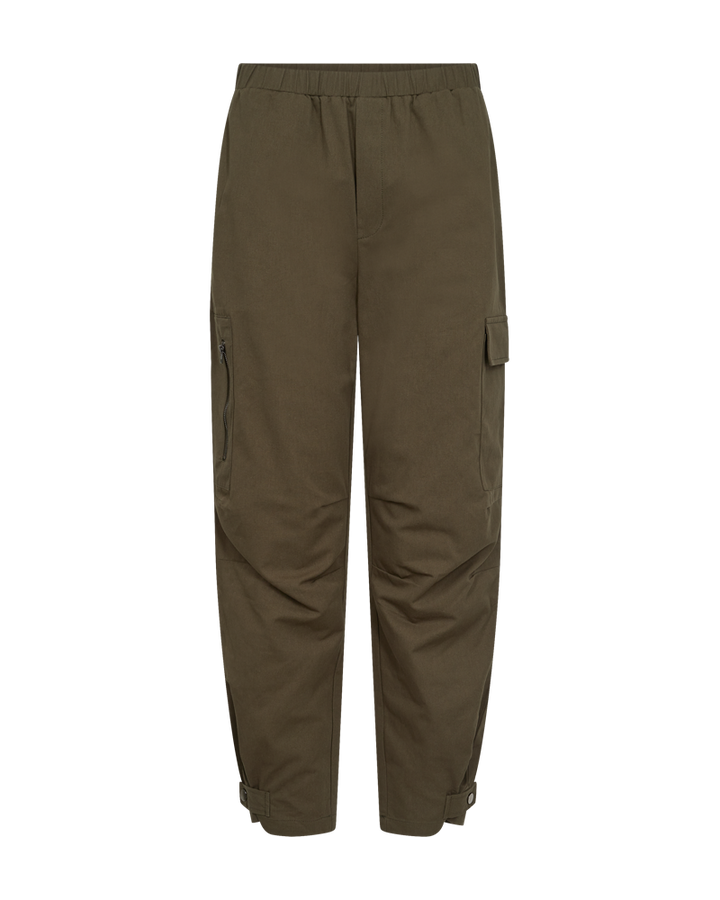 FQKAMIL - CARGO PANTS - GREEN