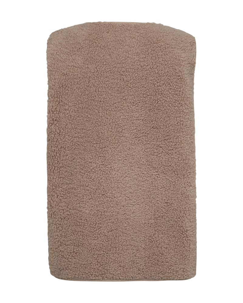 FQLAMBY - TEDDY WAISTCOAT - BROWN