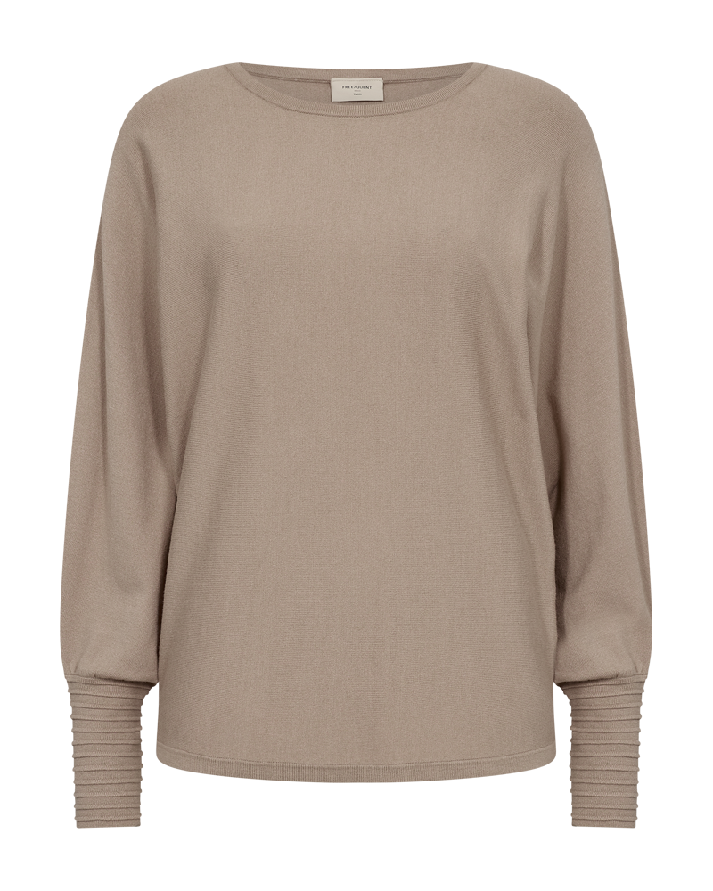 FQFLOW - FINE-KNITTED PULLOVER - BEIGE